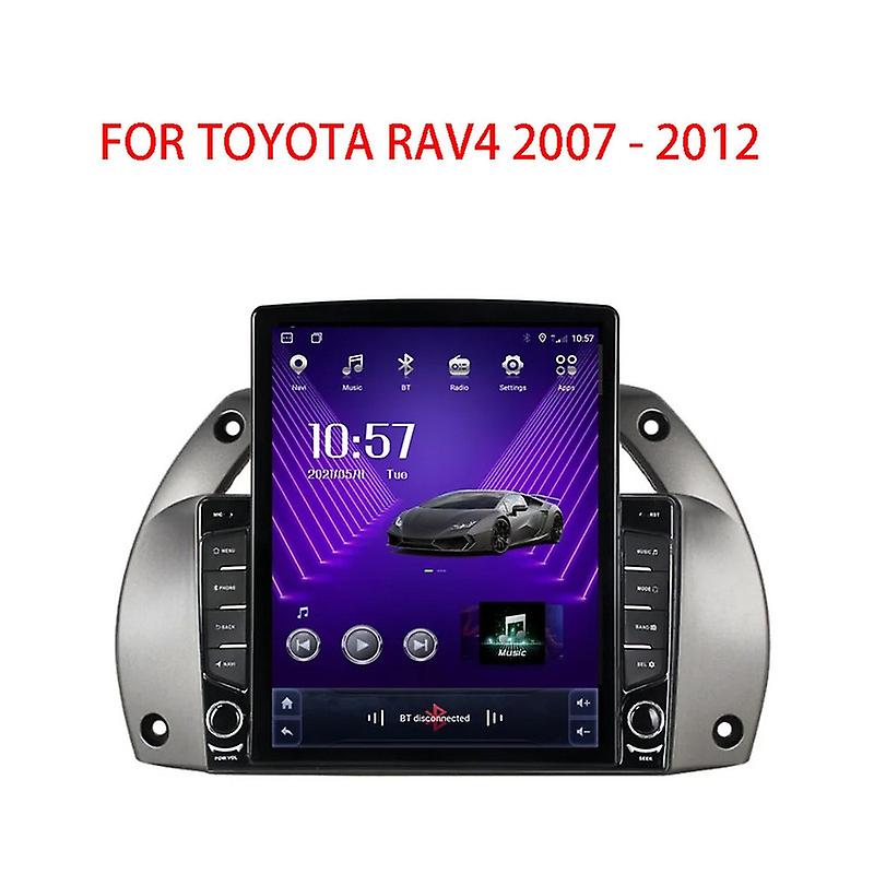 9.7" Android For TOYOTA RAV4 2007 - 2012 Tesla Type Car Radio Multimedia Video Player Navigation GPS