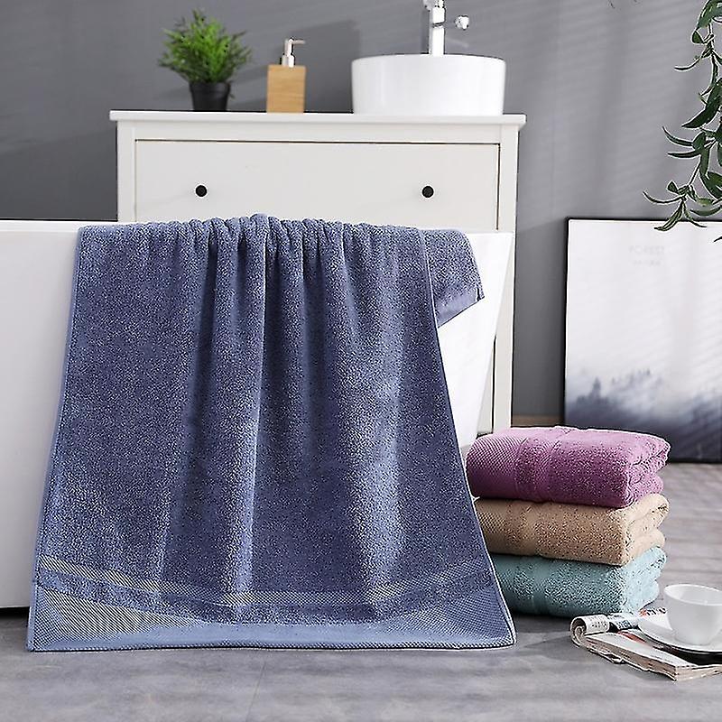 Gray Fade Resistant Bath Towel 2 Pack