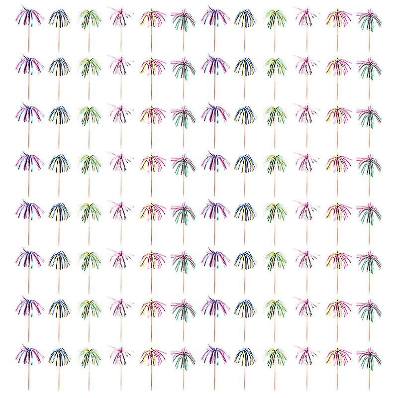 200pcs Simple Fruit Sticks