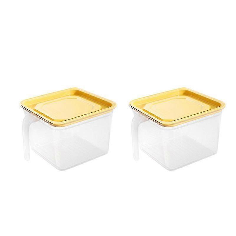 2pcs Food Containers,  House Hold Sealed Storage Box