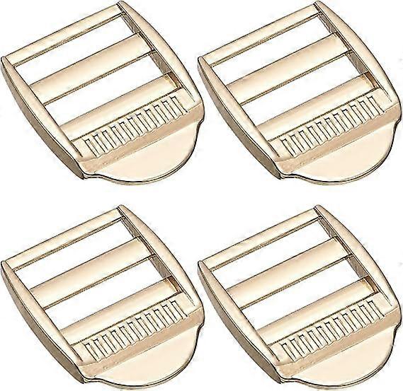 sourcing map Metal Ladder Buckle Slider Metal Adjustable Buckles, for Webbing Backpack Strap