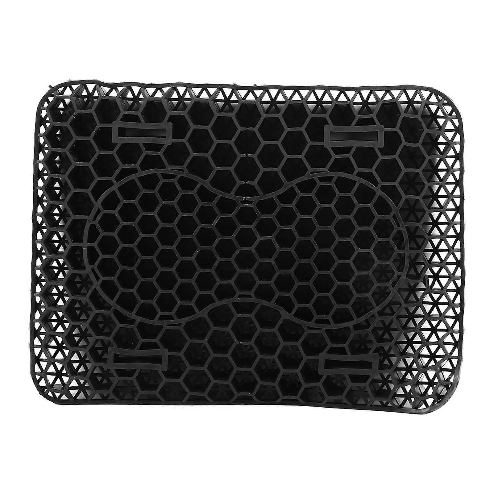 Motorcycle Gel Seat Cushion Comfortable Breathable Shock Absorption Scooter Seat Pad for Long Rides E2U311