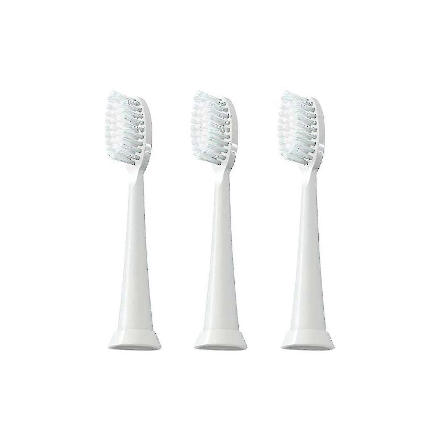 Electric Toothbrush Replacement Head, 3 Pack, White