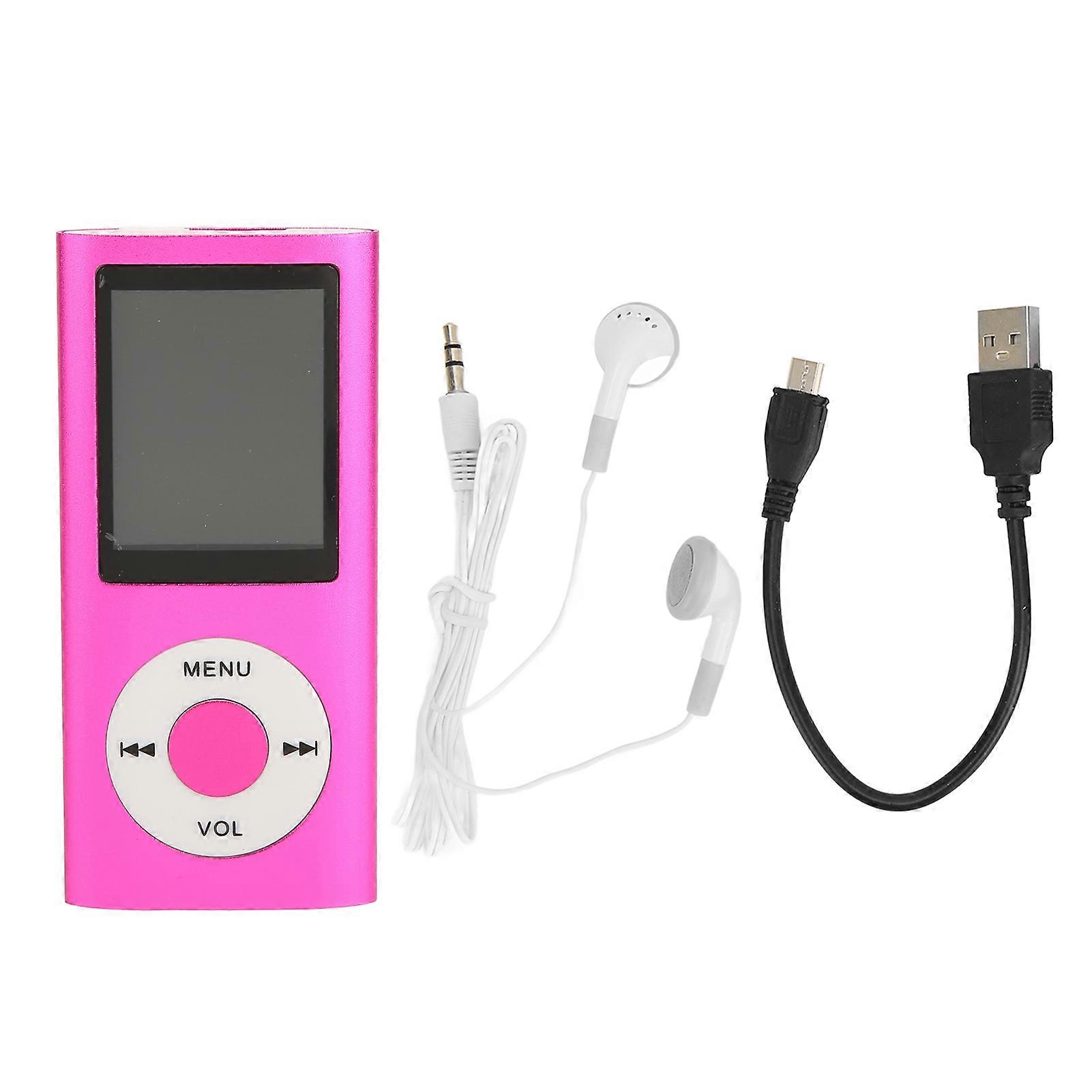 1.8in Player Support Memory Card Ultra Thin LCD MP3 Player with Bluetooth for Students Running Walking