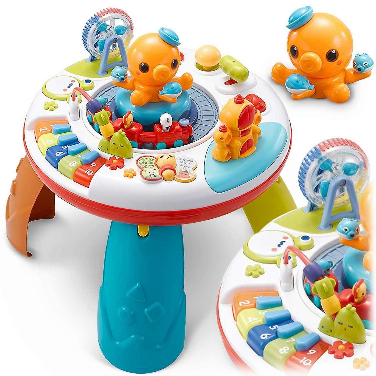 Comfortable and functional:
-Gambling
-Stable
-Carousel
- Solid and durable
- Colorful piano