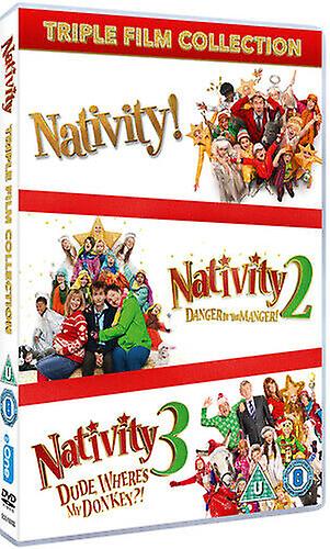 Nativity 1-3 DVD (2015) Martin Freeman Isitt (DIR) cert U 3 discs - Region 2