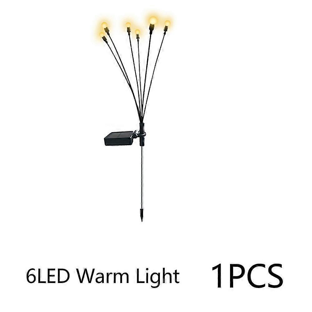 Solcellsdrivna LED-lampor för utomhusbruk, vattentäta trädgårdslampor, solljusdrivna landskapslampor