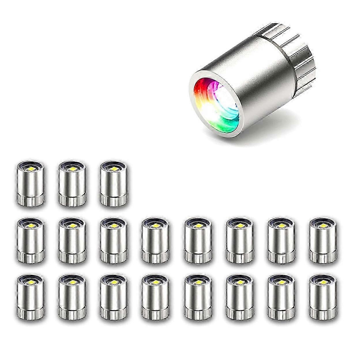20 Pcs Miniature Led Lights,Tiny Lights for Hand Craft,Miniature Lights Battery Powered, Lights (Multi-Color Changing)