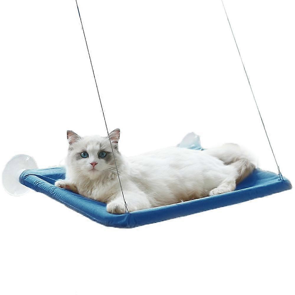 QQDD Window Mounted Safety Cat Resting Shelf Sunny Seat Space Saving Cat Beds for Indoor Cats