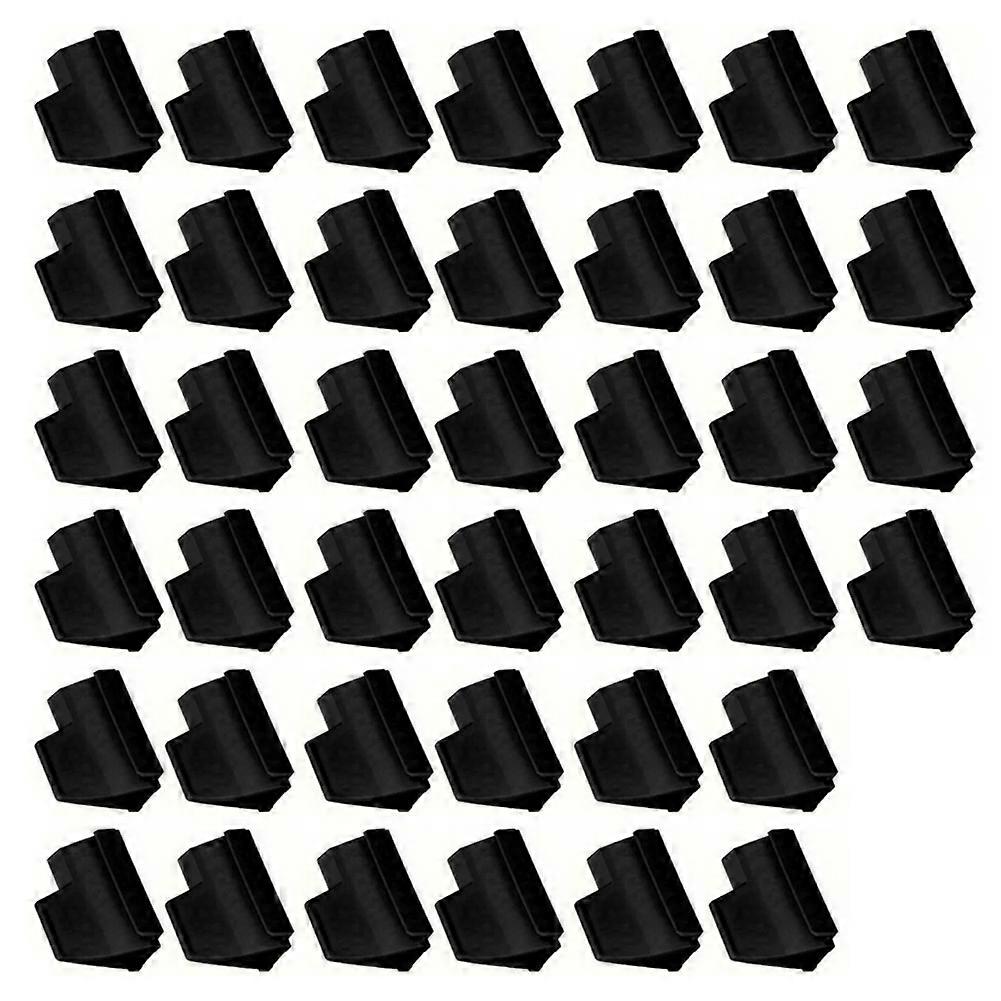 40pc Magnetic Wrench Organizer Sturdy Tool Storage Shelf for Tool Drawer Storage Wrench Holder Wrench Storage Rack Black