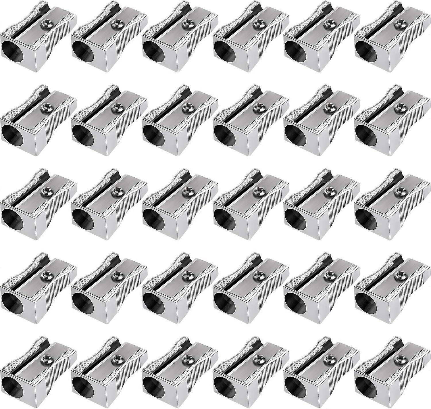 Metal Pencil Sharpener,24PCS Pencil Sharpener Handheld, Pencil Sharpener Manual