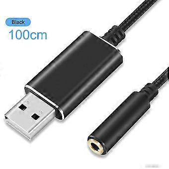 External sound card in USB to Jack Audio Adapter