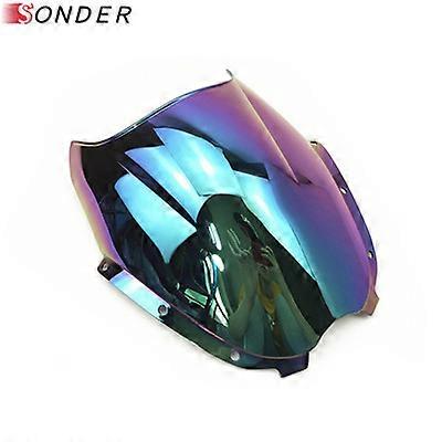 Motorcycle Double Bubble Windshield WindScreen Screen For 2005 - 2008 2009 2012 Hyosung GT125R GT250R GT650R GT 125 250 650 R