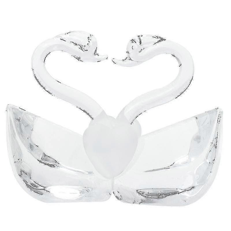 1pcs Swan Crystal Figurine H