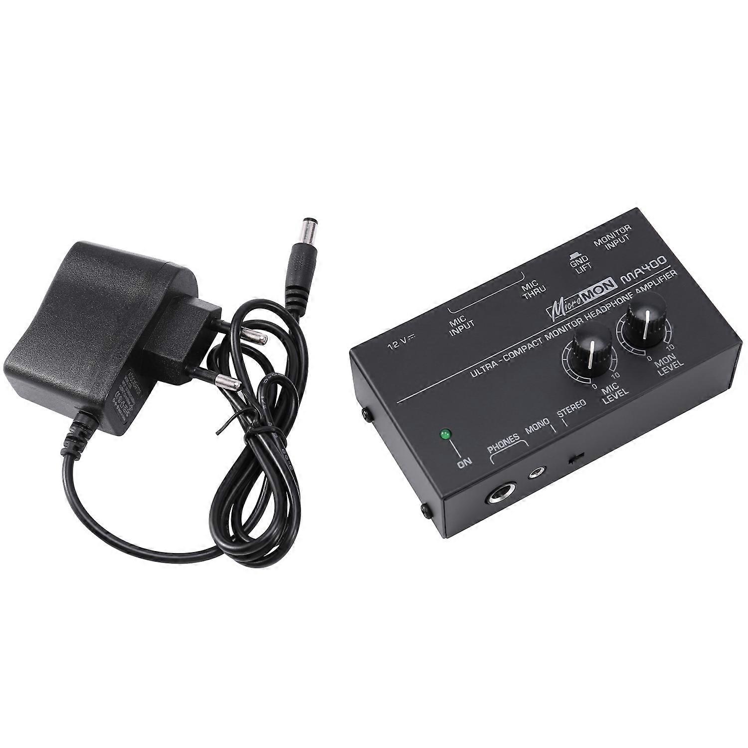 Ma400 Headphone Preamplifier Microphone Preamplifier Headphone Preamplifier Personal Monitor Mixer