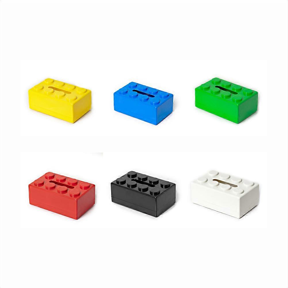Building Block Tissue Box, Wall Mounted Tissue Box, Plastic Home Storage Box, Home Decoration