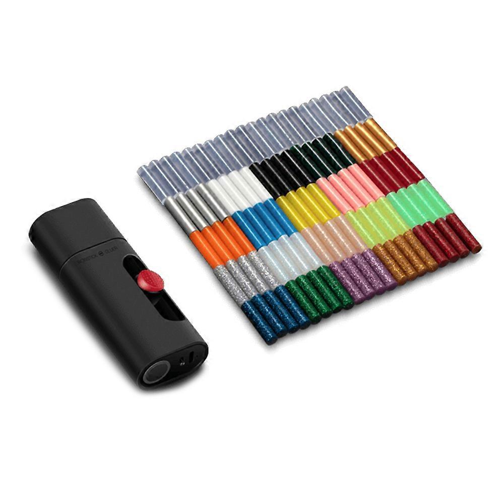 Wowstick Hot Melt Glue Mini Pen Small Hot Gun With Built-in Lithium Battery Type-c USB Charging Wireless 3D Painting DIY Art Repair Tool Packed With C
