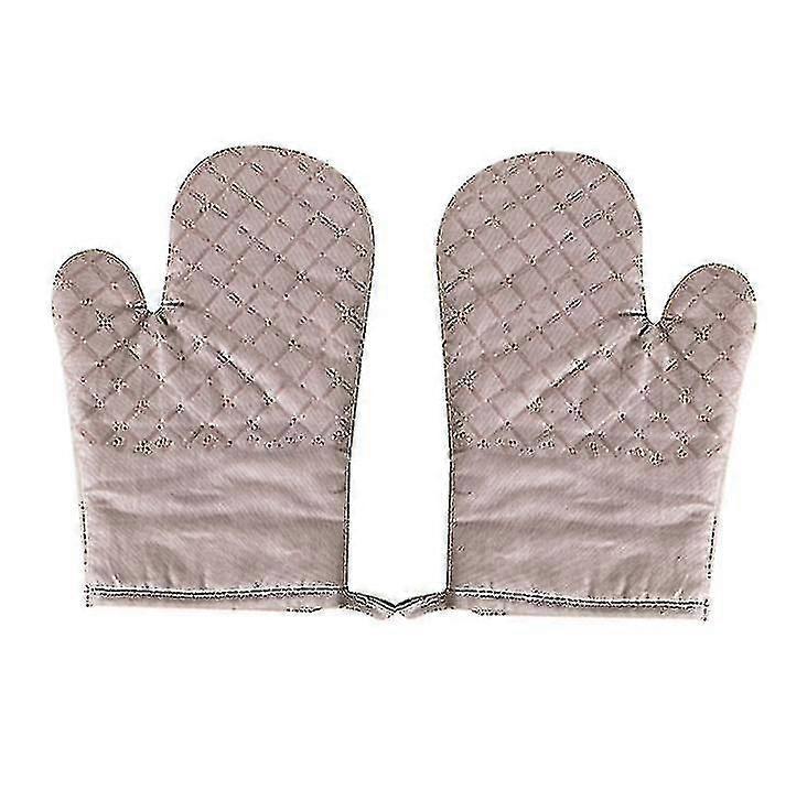 فرن ميتز 1 زوج من بطانة سميكة مبطن، قفازات المطبخ مقاومة للحرارة