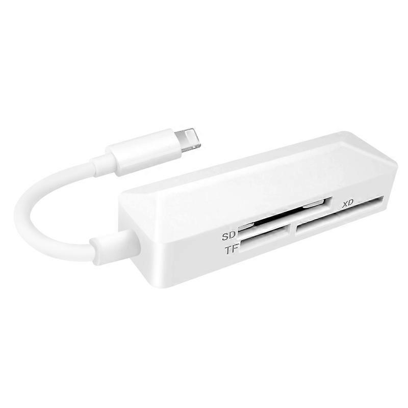 Ios8Pin Card Reader TFSD XD 3 in 1 Carder Reader for Laptop Phone Tablet