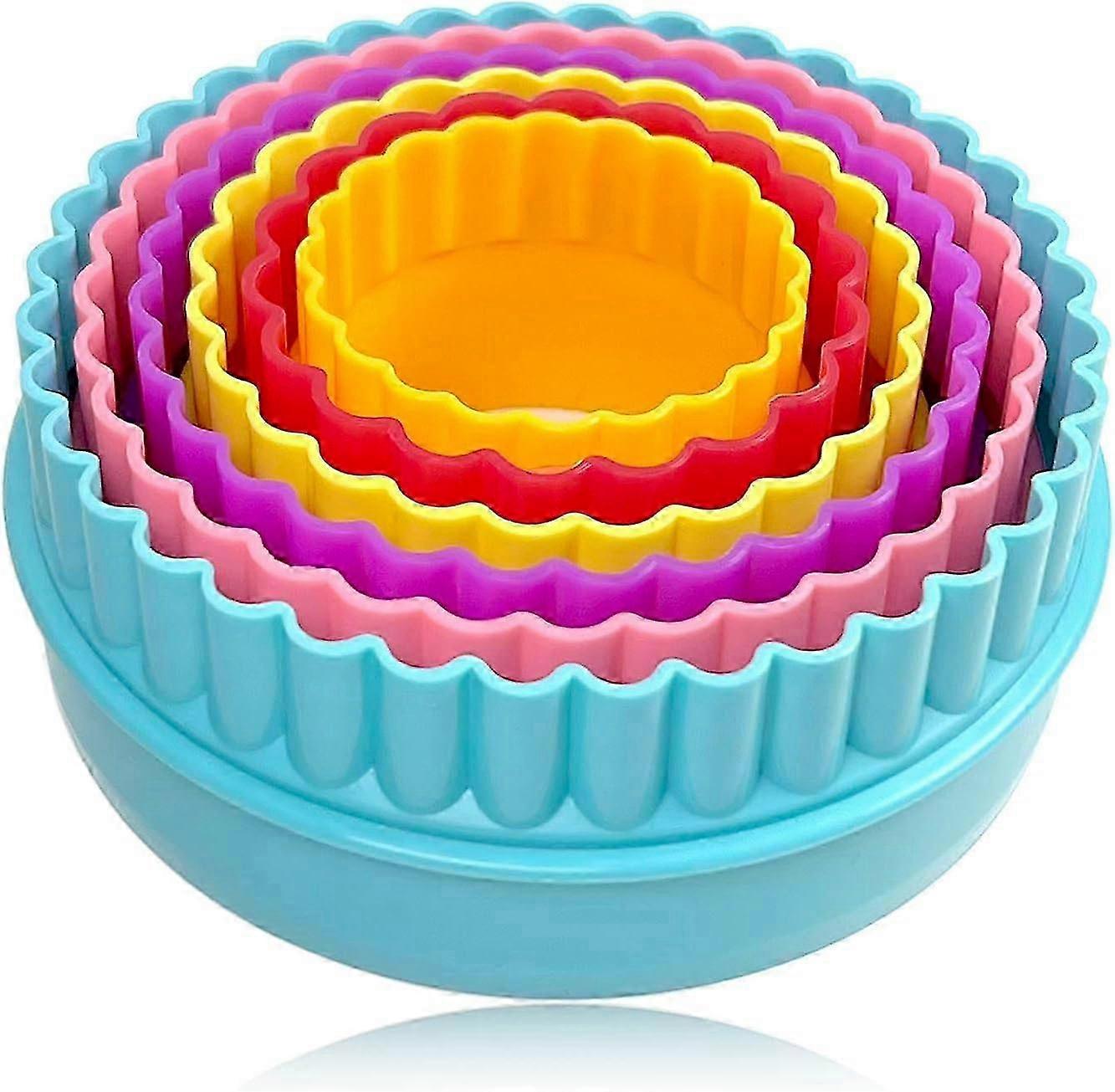 Keksausstecher Set, zwei Seiten Ausstechformen Kunststoff Set Multi-Size Kuchen