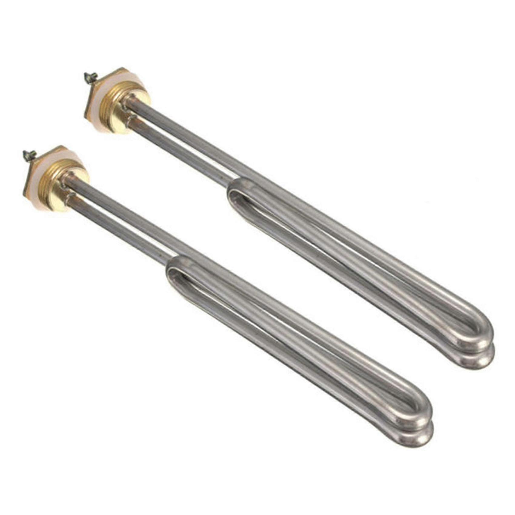 1x booster in acciaio inossidabile per scaldabagno Dn25 2000w