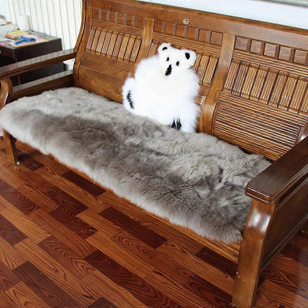 Lana artificiale pelle di pecora Camera Pavimento Soffice Tappeto Tappeto Tappeto Opaco Viola