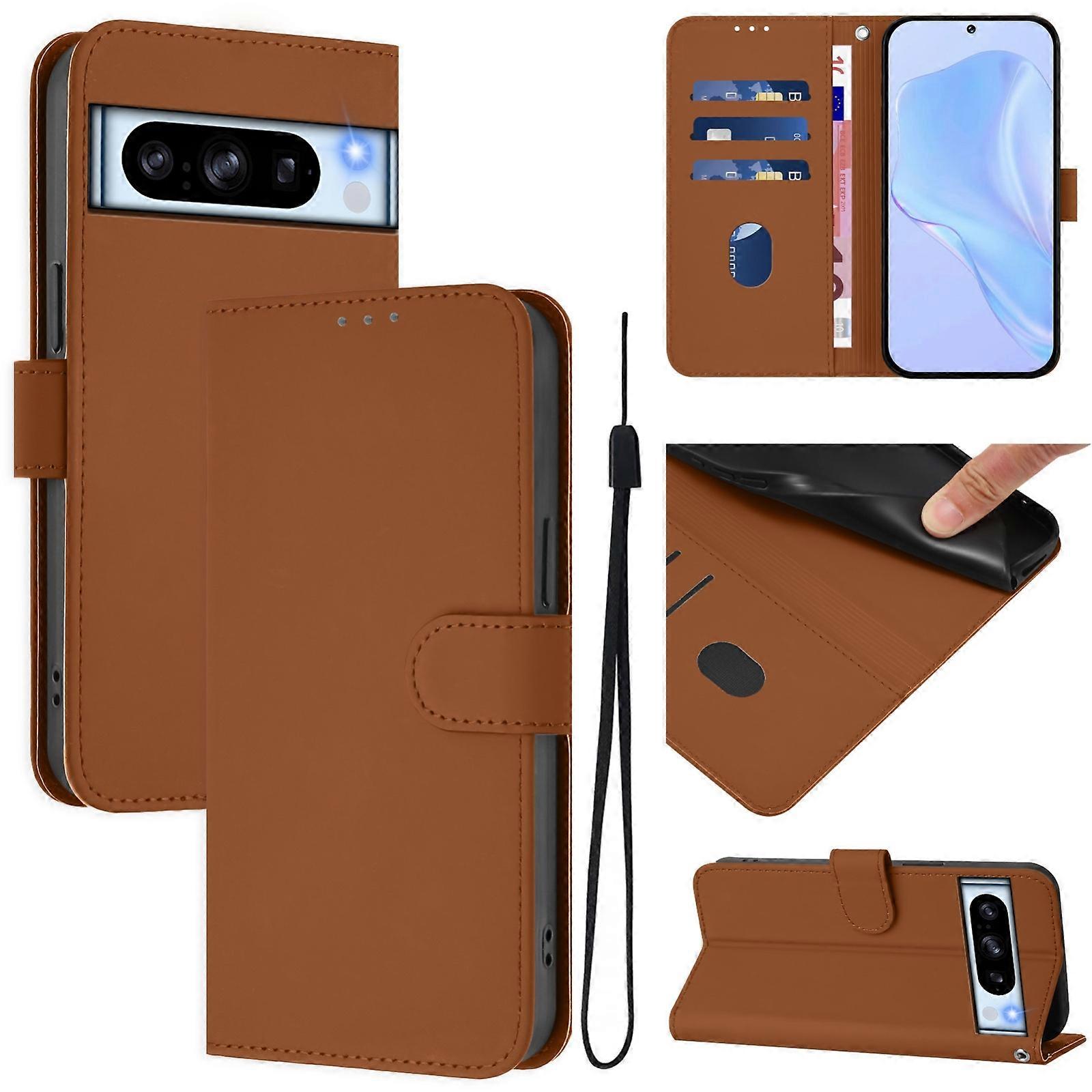 PT01 Skin Feel Leather Case For Google Pixel 8 Pro