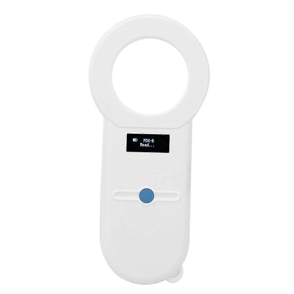 Pet Microchip RFID Reader Rechargeable 134.2Khz Animal Handheld Portable Scanner OLED USB