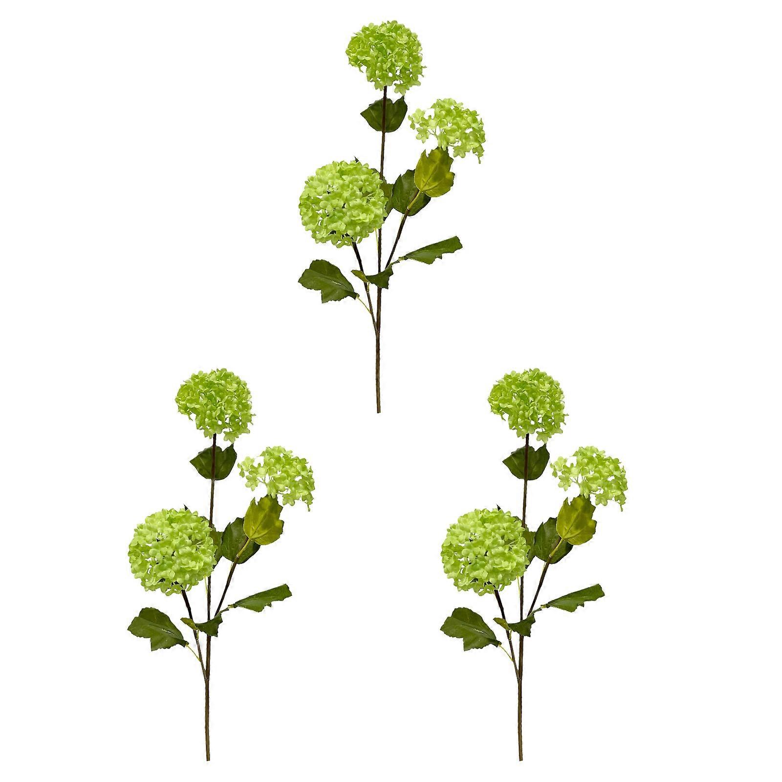 سيقان الكوبية الخضراء الأنيقة ثلاثية الرؤوس - 3 سيقان متضمنة