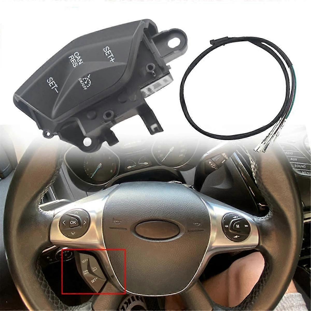 Car Steering Wheel Speed Control Switch Cruise Control System for Focus 3 Kuga