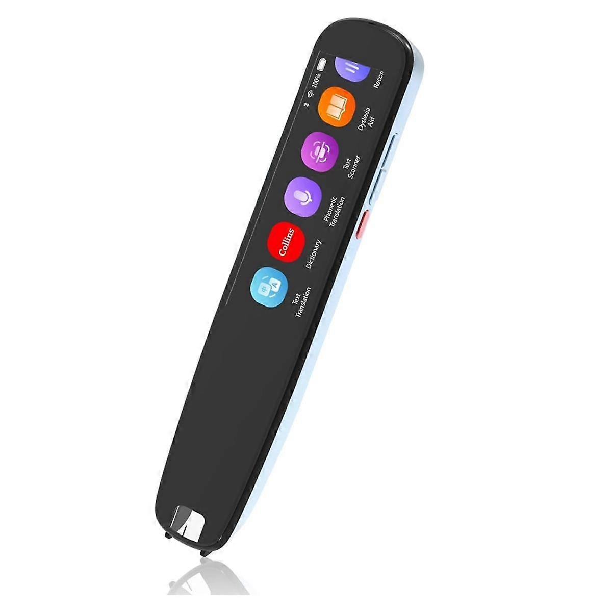 Scan Reader Pen,16GB Dictionary Scanner Translator Scanning Pen OCR Digital Voice Translator Device