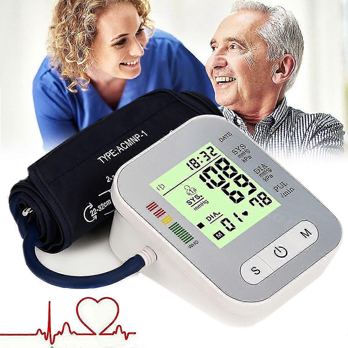 digital pressure mon machine upper arm automatic with carry bag