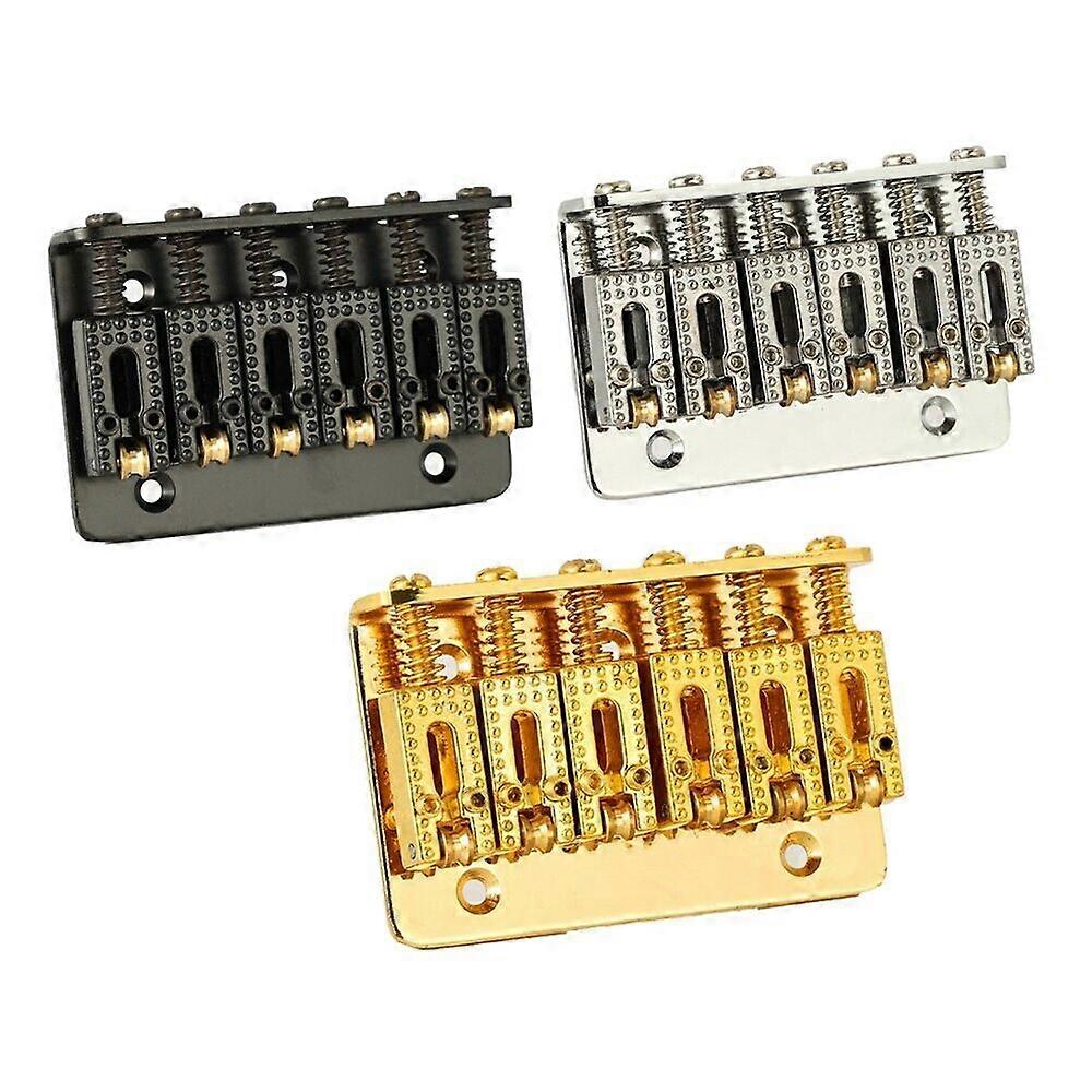 Musical Instruments Hardtail Bridge Guitar Bridge 6 String 65mm With Wrench