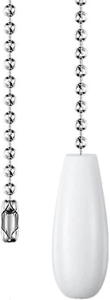 Ceiling Fan Pull Chain 12 Inch Wooden Pull Chain Extension Fan Chain Extender Ceiling Fan Pulls Ornament With Ball Fan Chain Connector For Ceiling Fan
