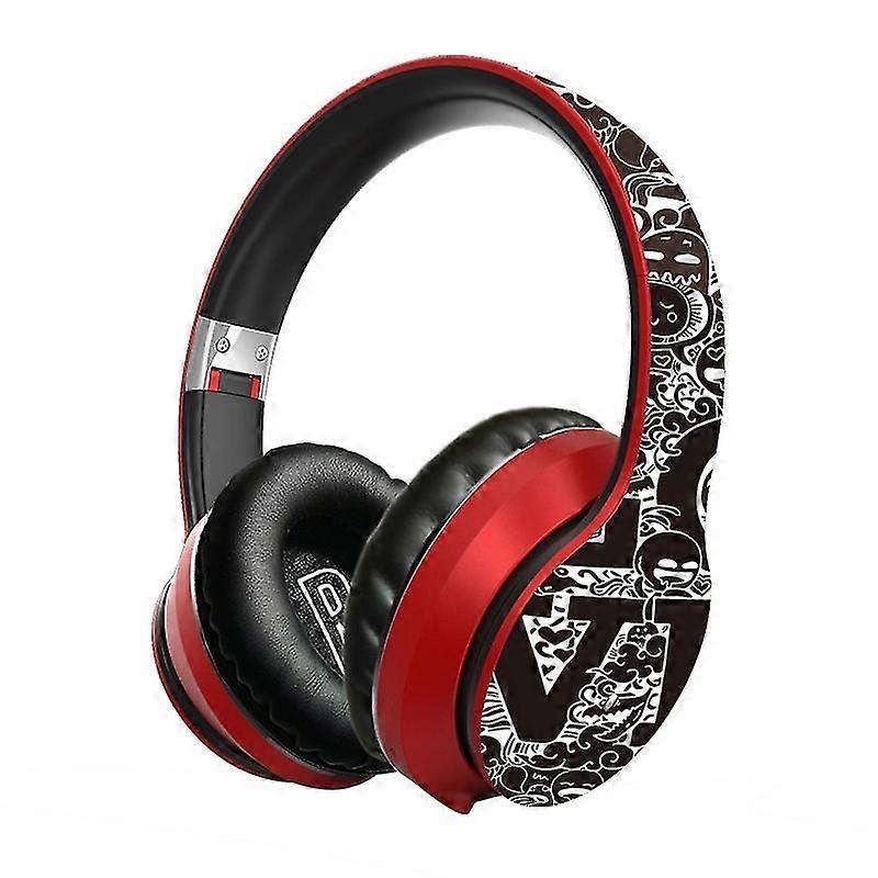 Unleash Your Style with the B1 Graffiti Pattern Wireless Bluetooth V5.0 Headphone - Enjoy Wireless Freedom