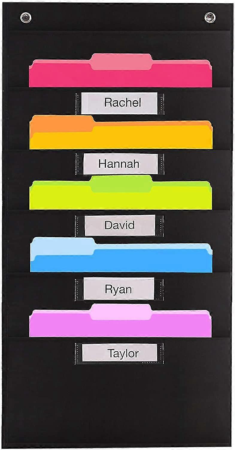 Heavy Duty Storage Pocket Chart,hanging Wall File Organize