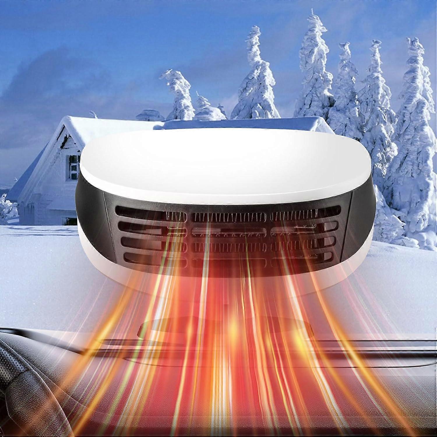 Car Heater, 12v Car Heater That Plugs Into Cigarette Lighter,360 Degree Rotating Base