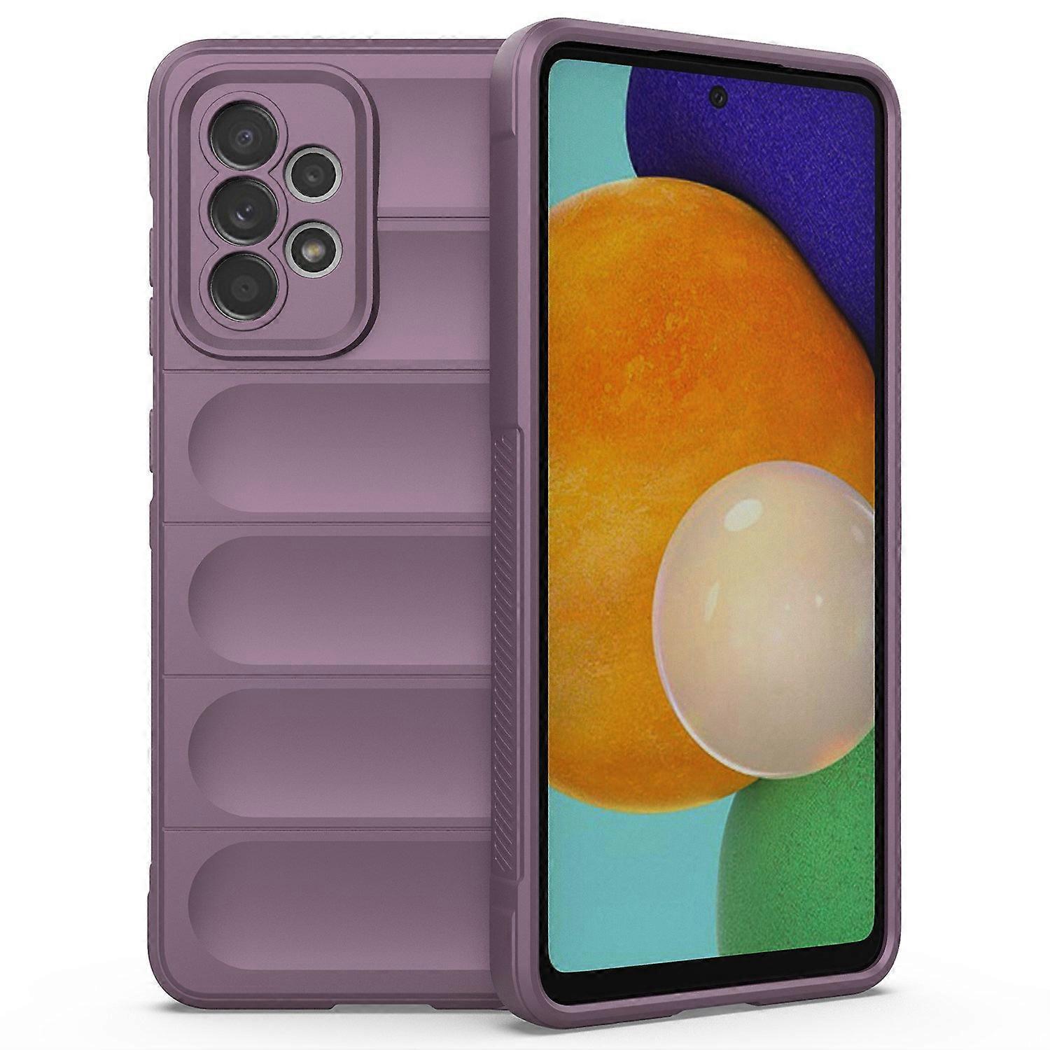 For Samsung Galaxy A52 4G/5G/A52s 5G Non-Slip Soft TPU Phone Case Drop-Proof Cell Phone Protective Cover