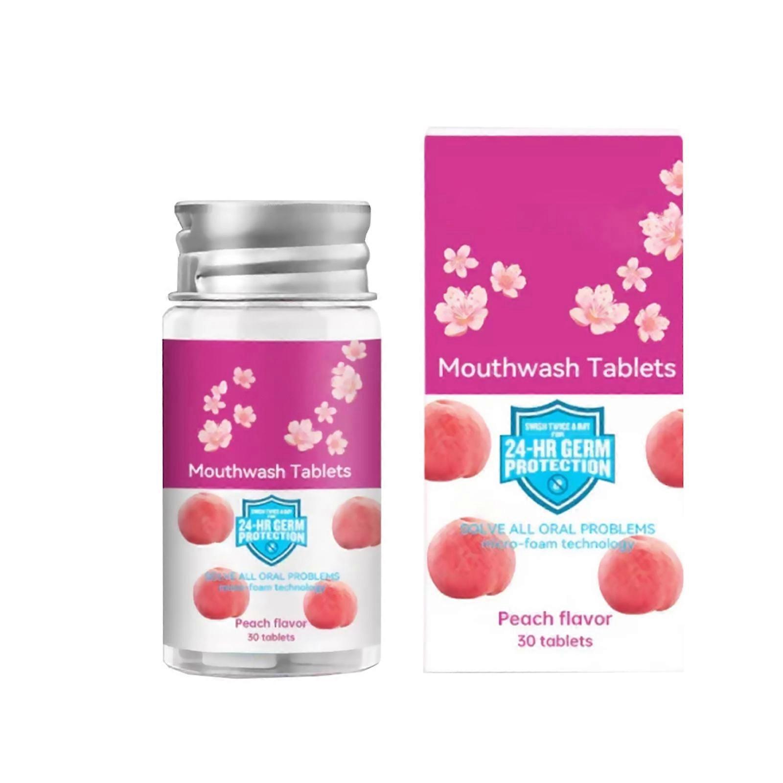 Mouthwash Tablets For Oral Cleaning Fresh Breath Preservation, Mouthwash Tablets Remove Bad Breath Oral Care Supplies