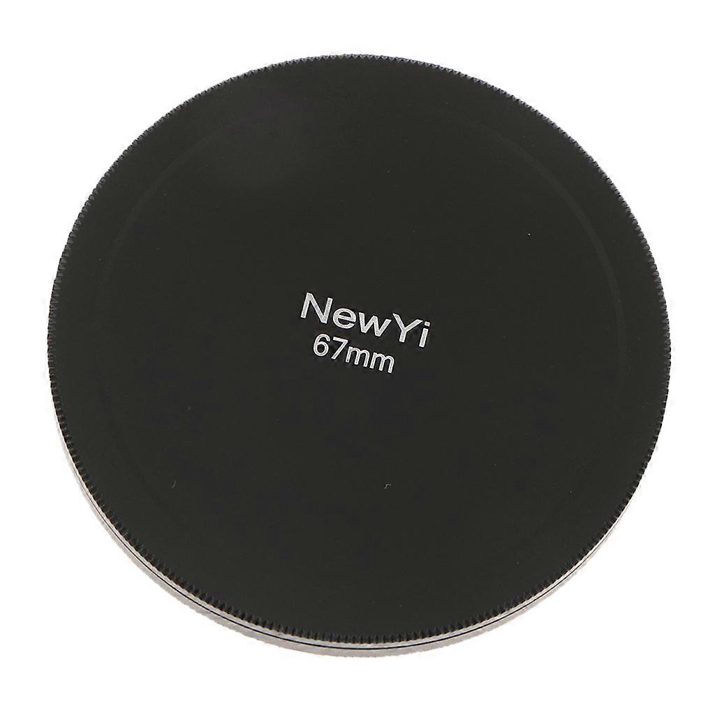 67 mm/2.63 inch Metal UV CPL Filter Case Protection Box Lens Cover Stack Storage Cap