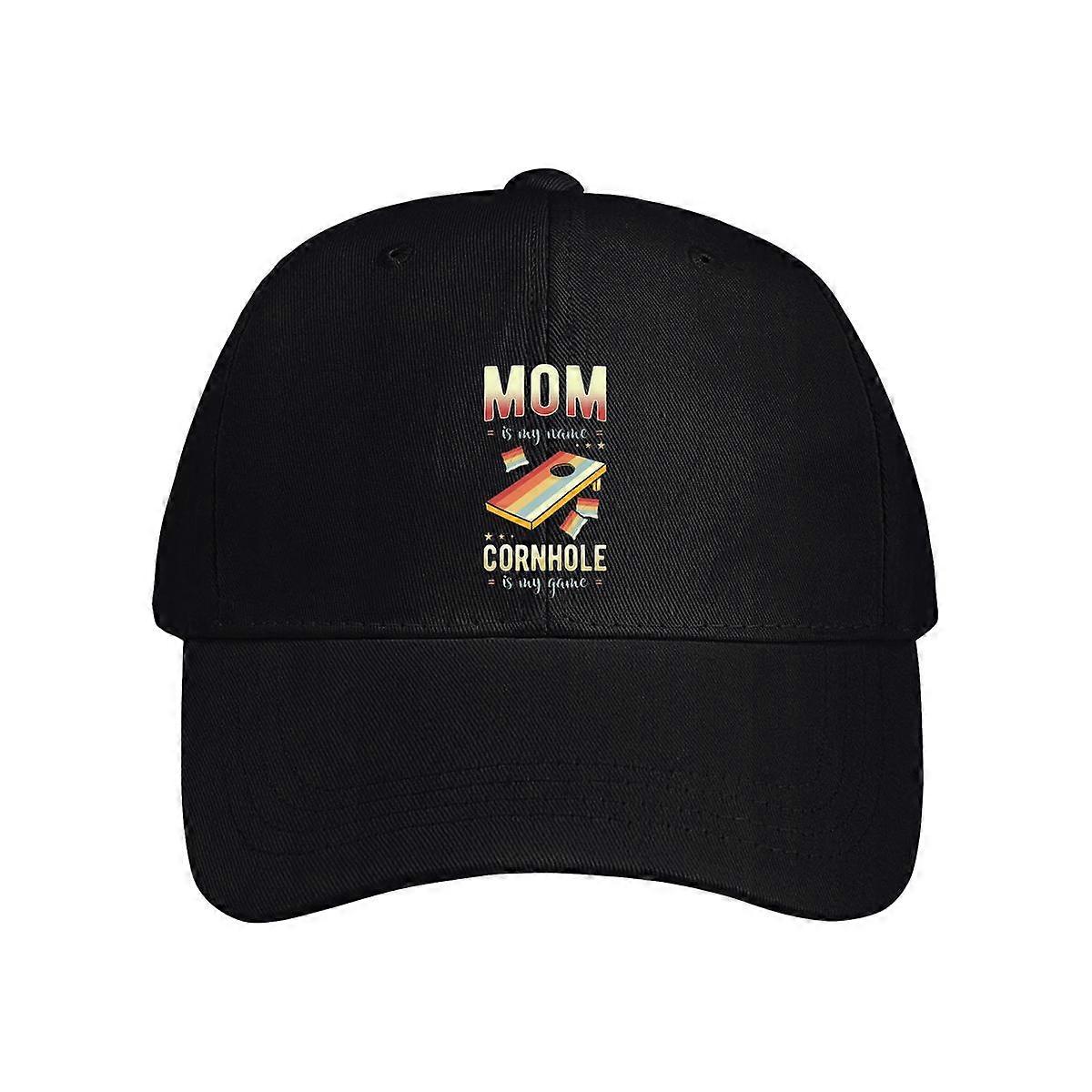 Mom Is My Name Cornhole Is My Game Baseball Cap