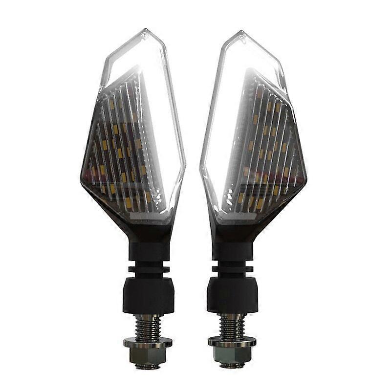 2pcs Turn Signals Motorcycle LED Lights Indicator Blinker Lamp Energy Saving Easy Installation Motorcycle PartsMotor Vehicle Lighting
