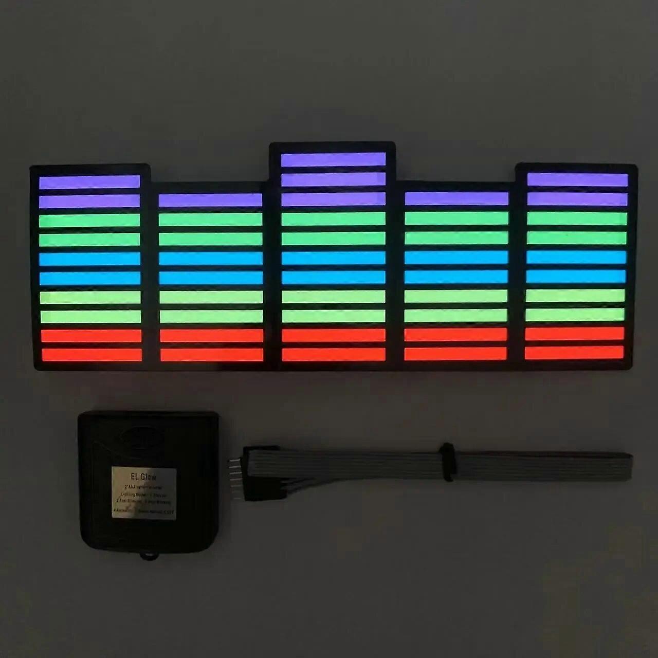 5 stele căutate LED emițător de lumină autocolant pentru geamuri autocolant parbriz accesorii auto decorative bord luminos fără baterieIluminat pentru autovehicule