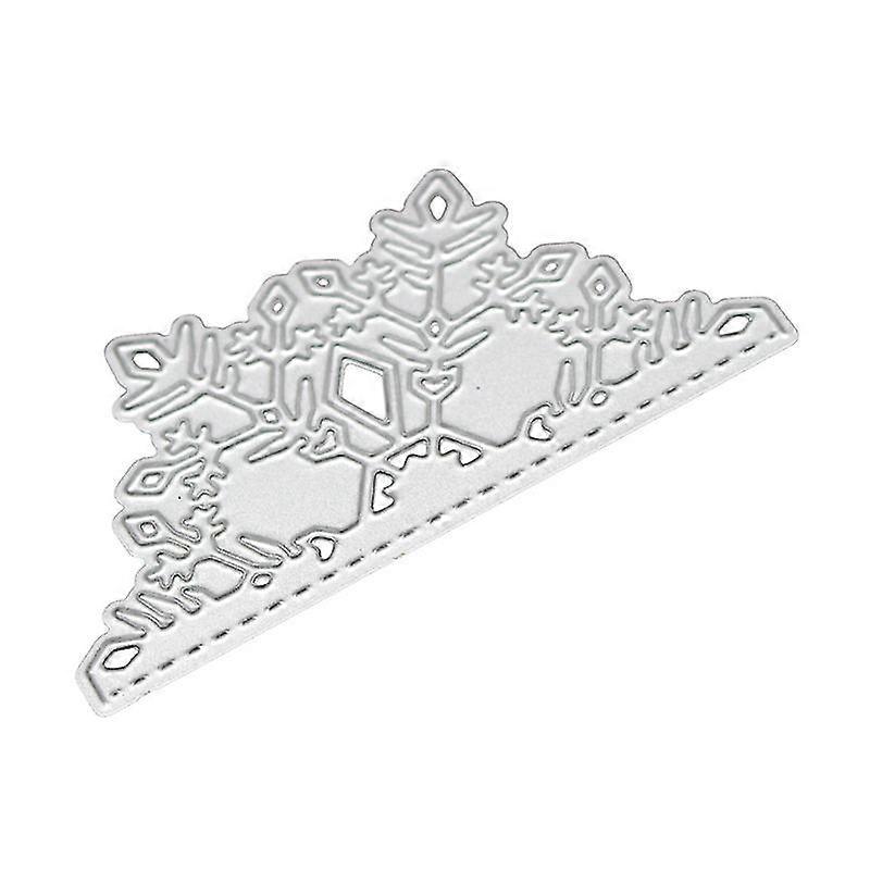 Snowflake Cutting Dies For Diy Fancy Borders Carbon Steel Cutting Templates For Cloth Embossing Tools
