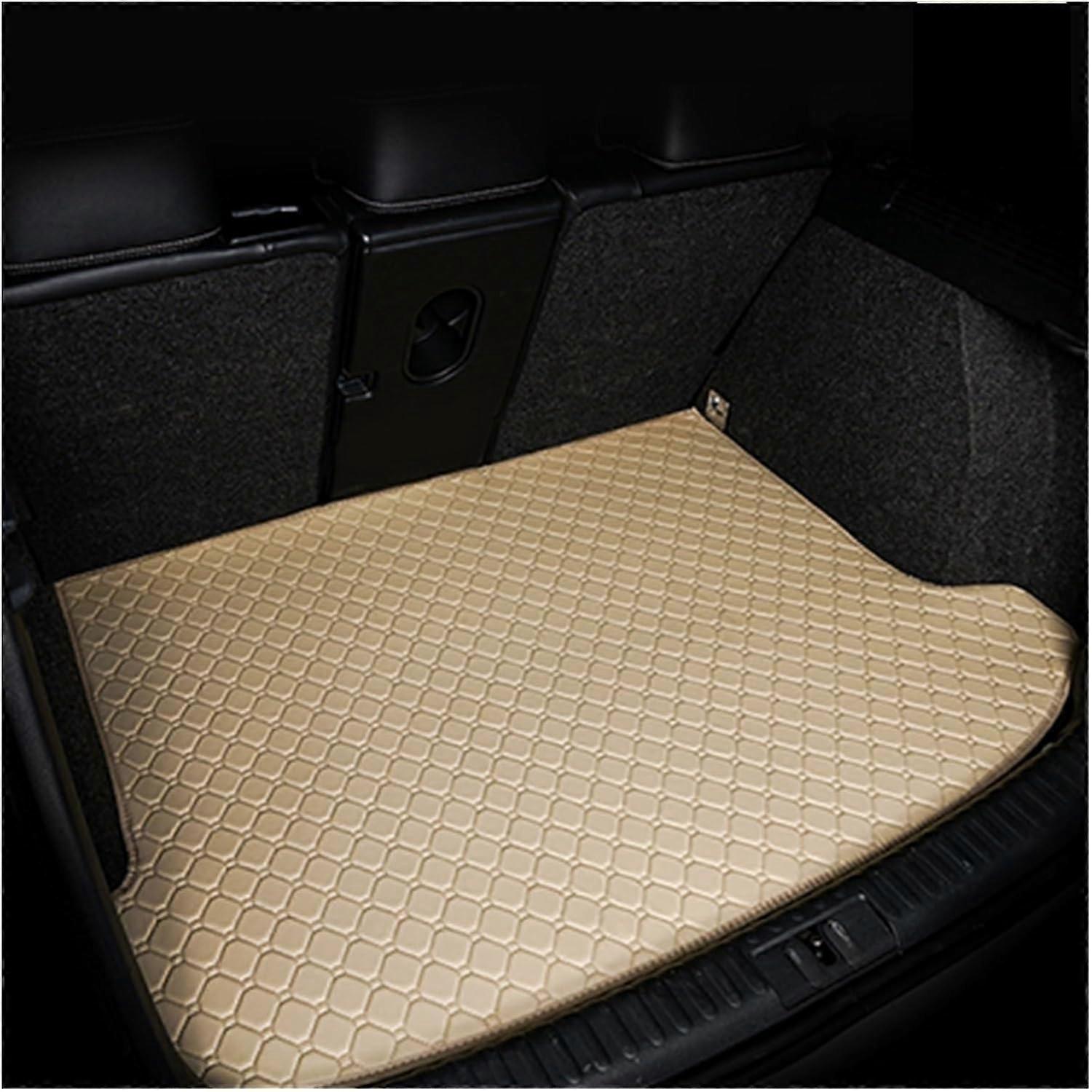 Car Boot Mat Liner Car Boot Mat Leather Car Trunk Mat For Cadillac SRX 2010-2016 Cargo Mat Accessories Interior Boot (Color : Coffee, Size : 1pc)