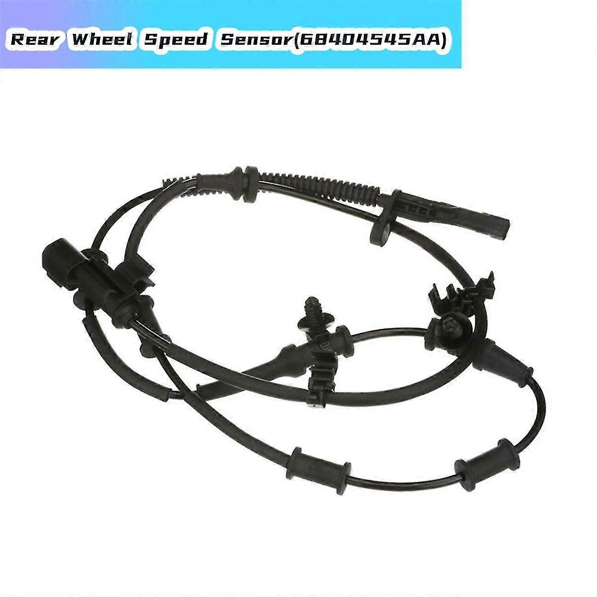 2Pcs Wheel Speed Sensor ABS Sensor 68394210AD, 68404545AA for Wrangler 2.0L L4