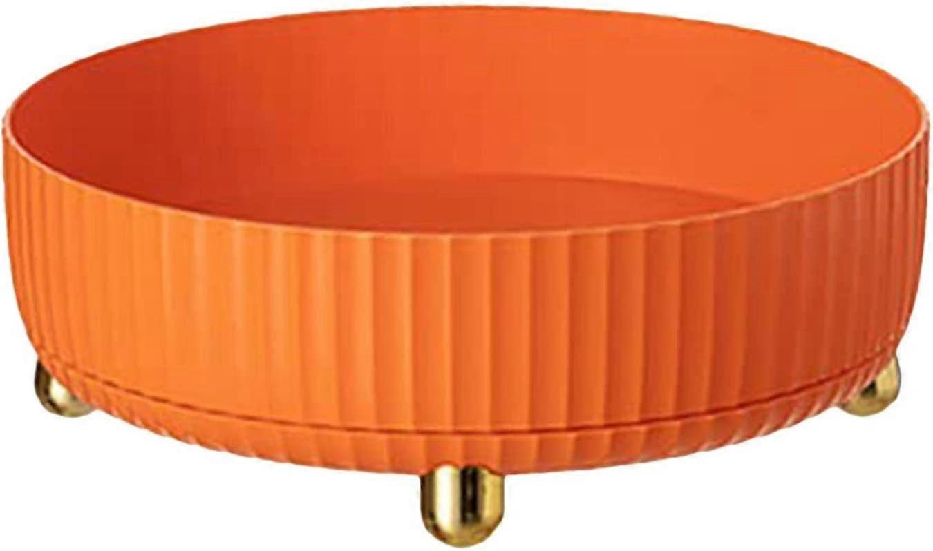 Lazy Susan Turntable Organizer For Cabinet, Makeup Perfume Organizer, Plastic Rotating Turntray Container Bins