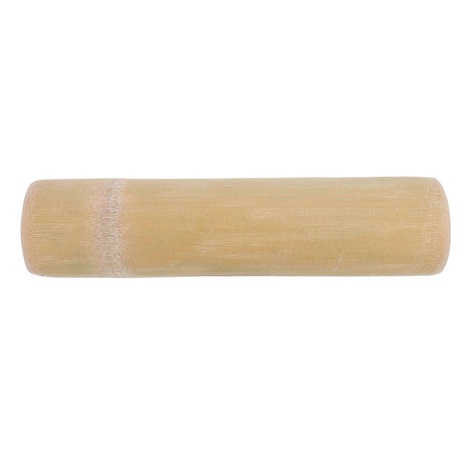 1pc Handmade Bamboo Pillow Cervical Pillow Household U-shaped Single Pillow
