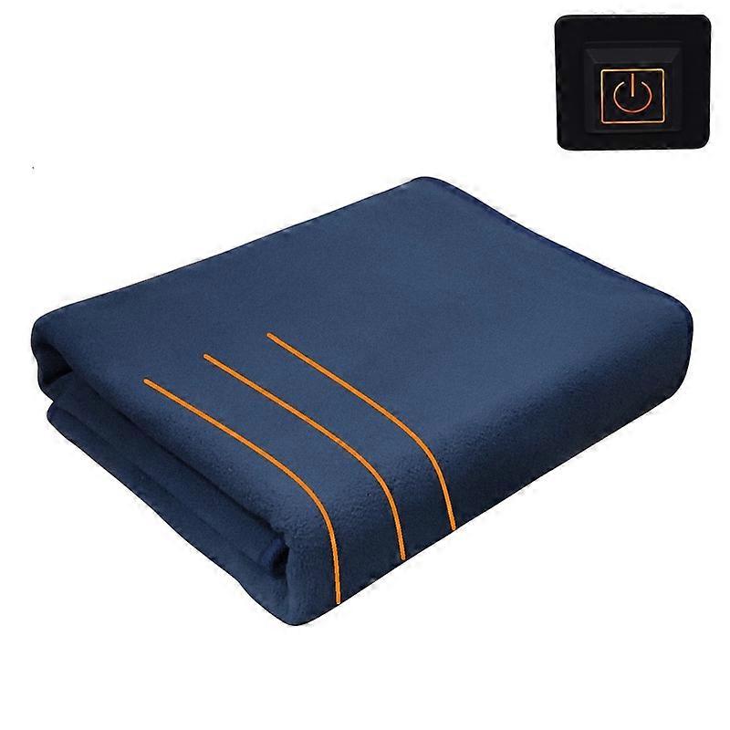 3 Level Heating Blanket Machine Washable Quick Warming Foldable Electric Heating Plush Throw Blanket for Winter