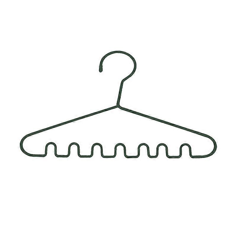 Clothes Hanger Non-slip Multi-grid Iron Multi-port Support Hangers Clothes Rack for Hotel JIKAIX